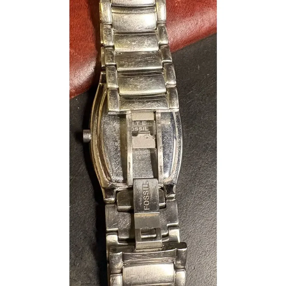 Unisex 30mm Silver Tone Fossil Steel Watch, FS2761, Arkitekt Model, WR 30M